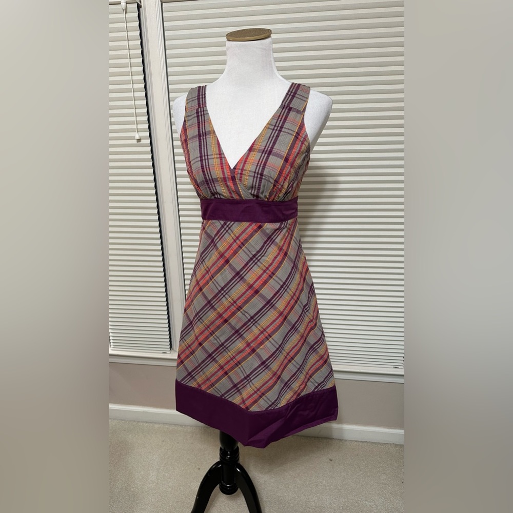 Patagonia Plaid Dress Sz6